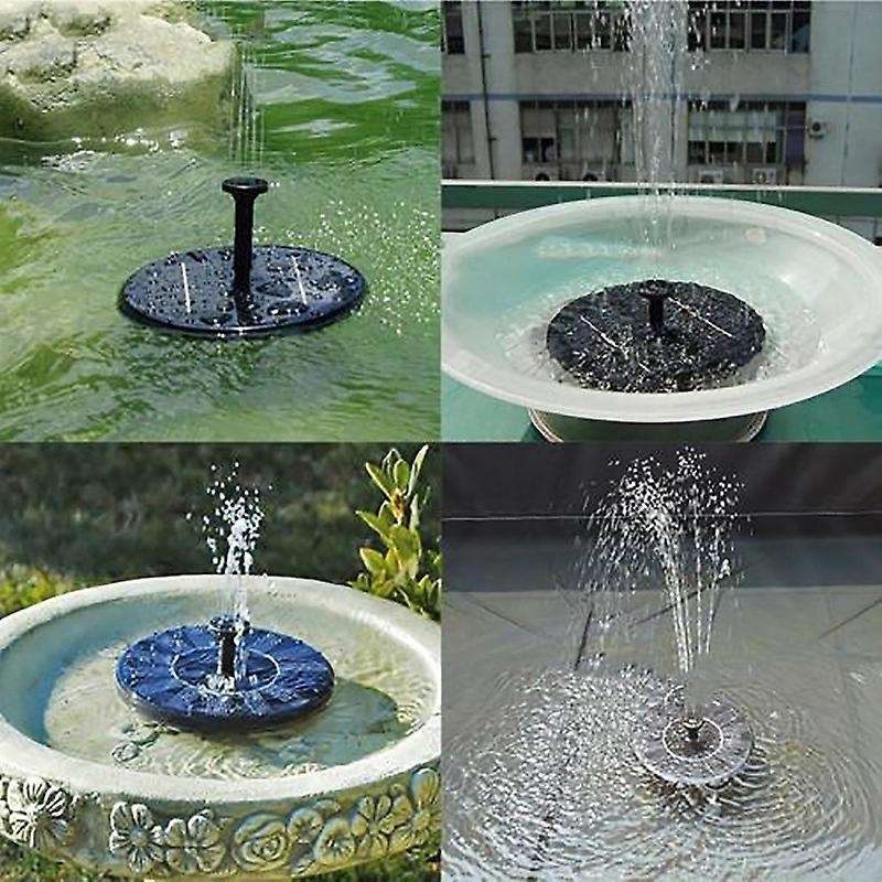 Solar Water Pump Fountain Outdoor Fountain for Garden Decoration