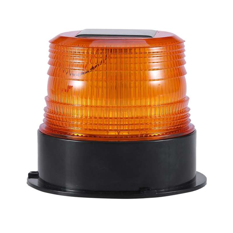 Solar Waterproof Flash Warning Light Ceiling Strobe Light with Strong Magnetic Traffic and Road Beac