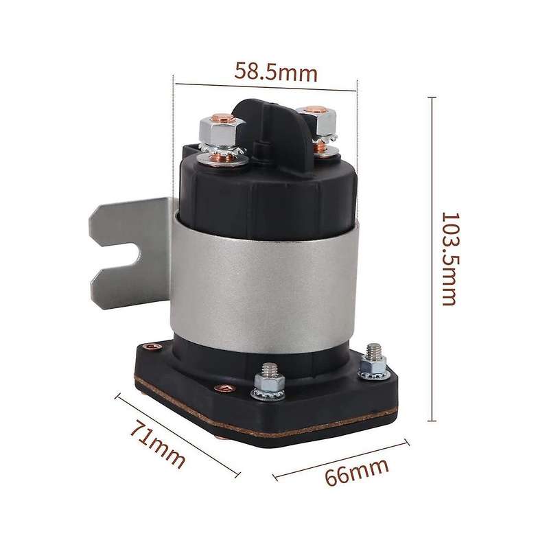 Solenoid 114-4811-020 48v Terminal 200 Amp for Electric Golf Cart