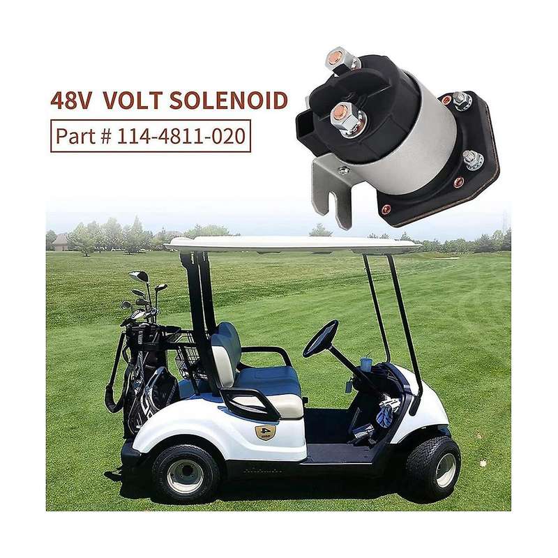 Solenoid 114-4811-020 48v Terminal 200 Amp for Electric Golf Cart