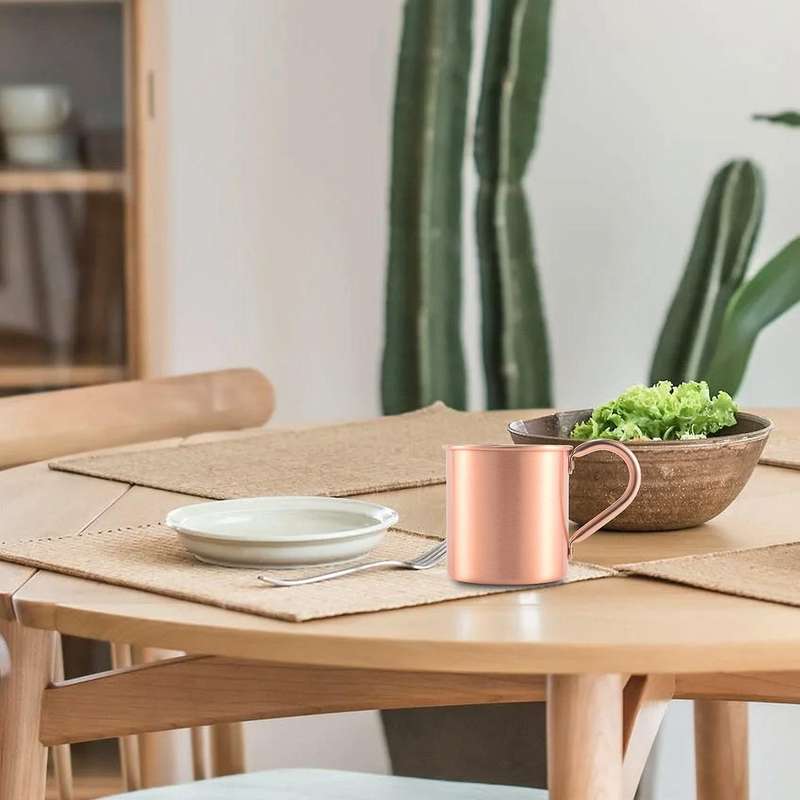Solid Smooth without Inside Liner Compatible Coffee Beer Milk Water Cup