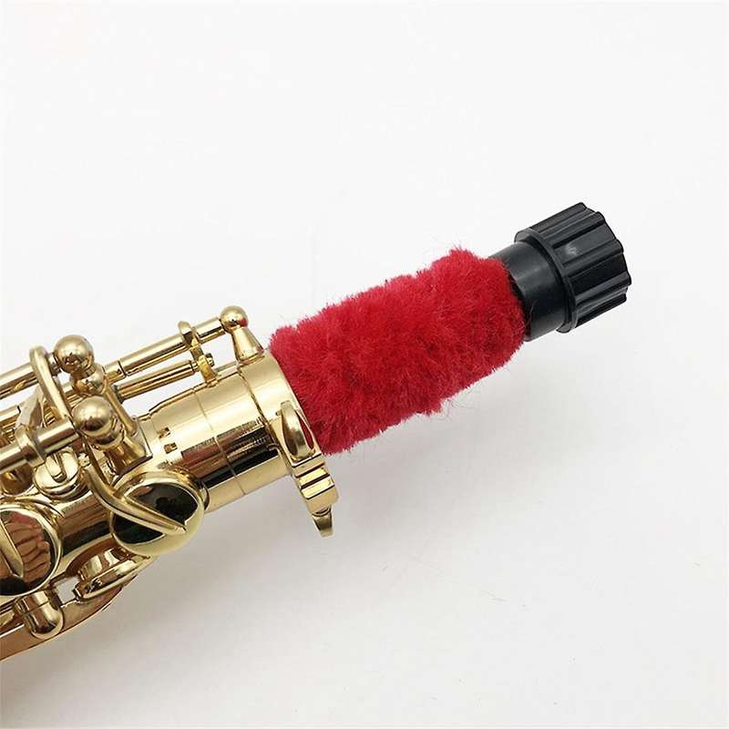 Soprano Saxophone Cleaning Brush,Ultra Fiber Brush Cleaner Maintain Care Tool