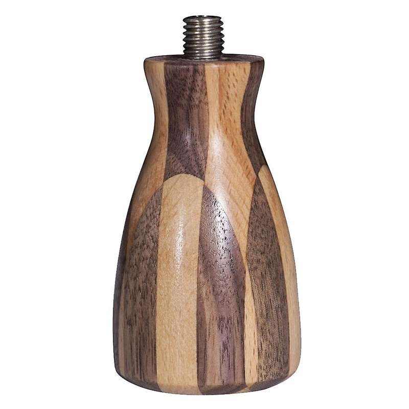 Solid Wood Handle M10 Screw Handle Bottomless Espresso Machine Tools Coffee Portafilter Handle