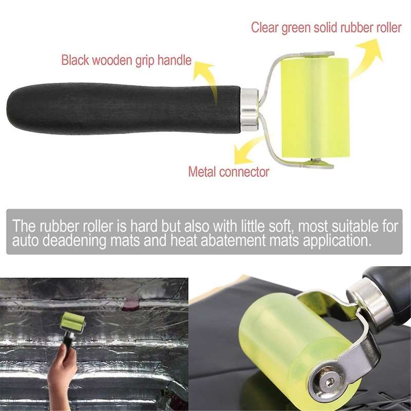Sound Roller, Sound Deadener Roller Tool Car Sound Deadening Roller Sound Deadener Roller Set, Seam