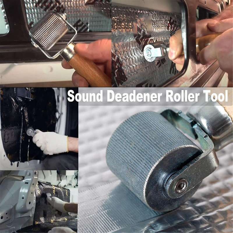 Sound Roller, Sound Deadener Roller Tool Car Sound Deadening Roller Sound Deadener Roller Set, Seam