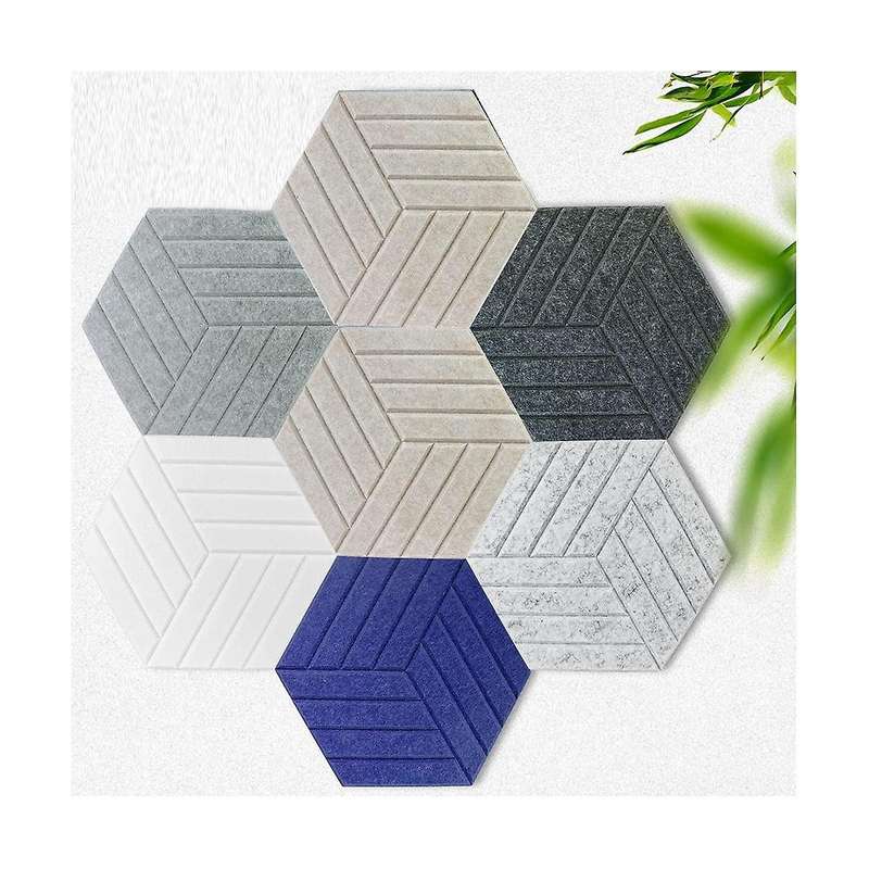 Sound Proof Panels Hexagon Self-adhesive,12 Pcs Acoustic Panel, Sound Dampening Panel for Studio Of