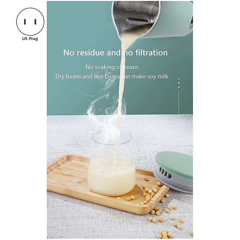 Soymilk Maker Food Blender Electric Juicer Grain Grinder Soya Bean Milk Machine Filter-Free Mixer Gr