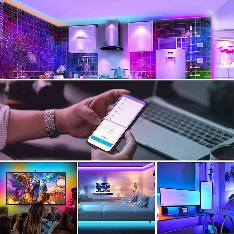 SP110E Bluetooth Controller DC5-12V for WS2812B SK6812 RGB/RGBW Lights LED Pixel Strip Smart Phone A