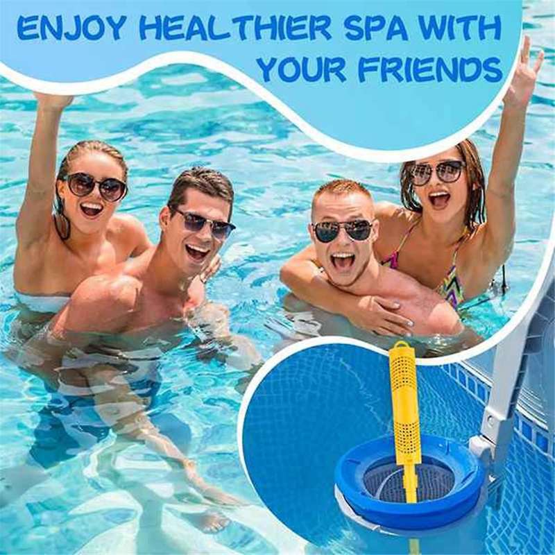 Spa Mineral Sticks for Hot Tub Supplie, Spa Hot Tub Mineral Stick Inserts Filter - Yellow, 2 Pack