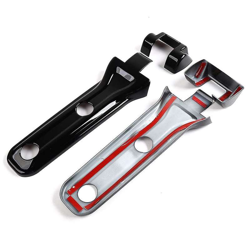 Spare Tire Bracket Hinge Cover Trim for 2018-2019 Wrangler JL Car Accessories, Black