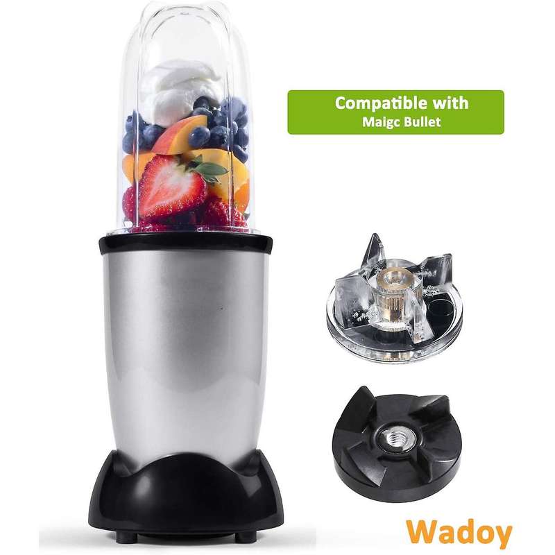 Spare Replacement Parts 4Pcs Base Gear 4Pcs Blade Gear Blender Juicer Parts for Magic 250W MB 1001 M