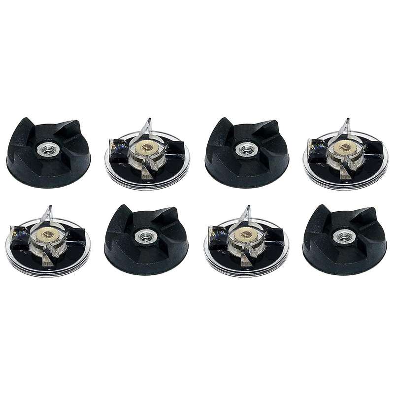 Spare Replacement Parts 4Pcs Base Gear 4Pcs Blade Gear Blender Juicer Parts for Magic 250W MB 1001 M