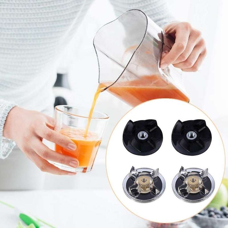 Spare Replacement Parts 4Pcs Base Gear 4Pcs Blade Gear Blender Juicer Parts for Magic 250W MB 1001 M
