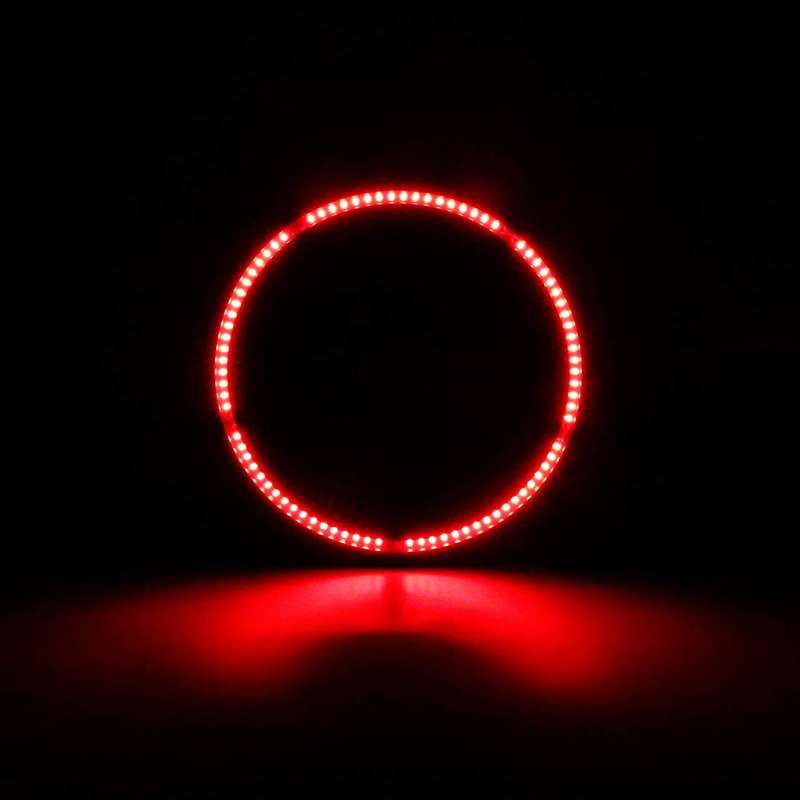 Spare Tire Brake Light Wheel Light 3Rd Third Brake Light for 2007-2017 JK JKU YJ TJ,Red Light
