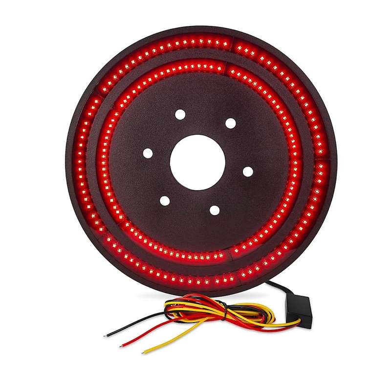 Spare Tire Brake Light Red Led Third 3rd Brake Light Rear Tail Wheel Light for 2021 2022 2023 2/4-do