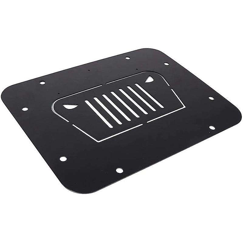 Spare Tire Delete Plate & Body Plugs Compatible for JK JKU 2007 to 2018