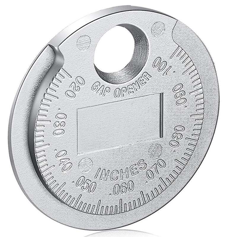 Spark Plug Space Tool Gapper Gauge- Wire Spark Plug Space Measuring Tool Scaled from .020Inch to .10
