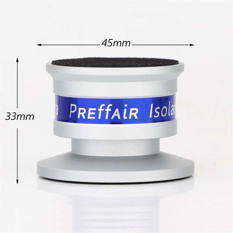 Speaker Isolation Spikes Speaker Base Pads with Non-Slip Base Pad Aluminium Anti-Vibration for Turnt