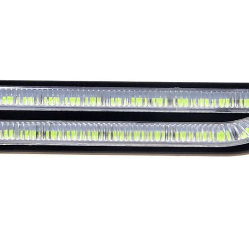 Special Car Modification Led Daytime Running Lights Leaf Board Side Turn Signal Rear Bar Brake Light