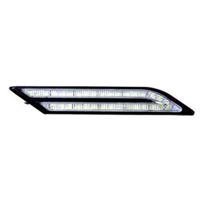 Special Car Modification Led Daytime Running Lights Leaf Board Side Turn Signal Rear Bar Brake Light
