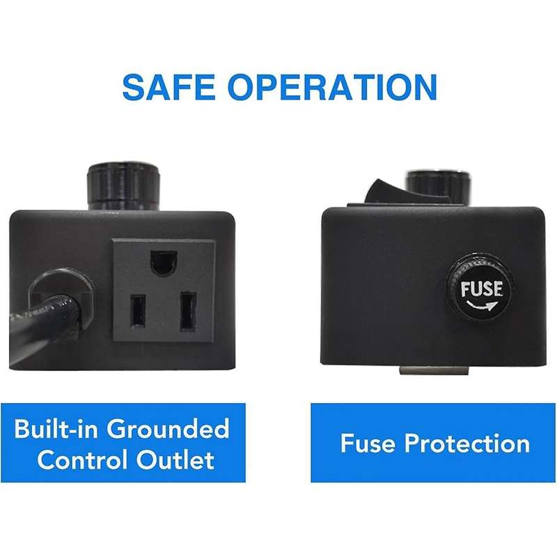 Speed Controller Fan Speed Controller 120V 15Amp Speed Adjuster for Exhaust Fan and Inline Duct Fan