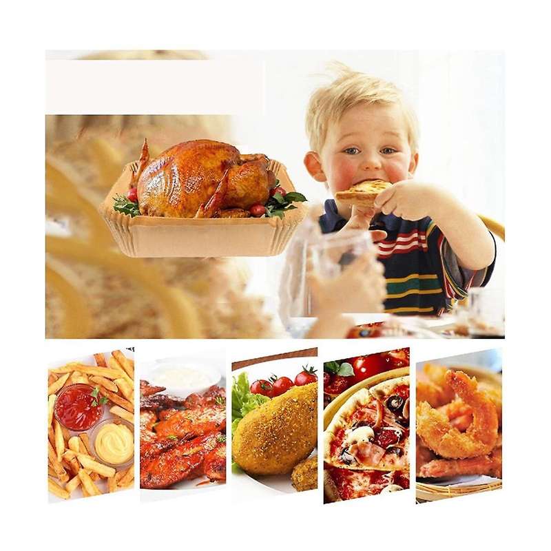 Special Paper Square Household Oil-absorbing Paper Tray Food-grade Silicone Oil Paper Tray