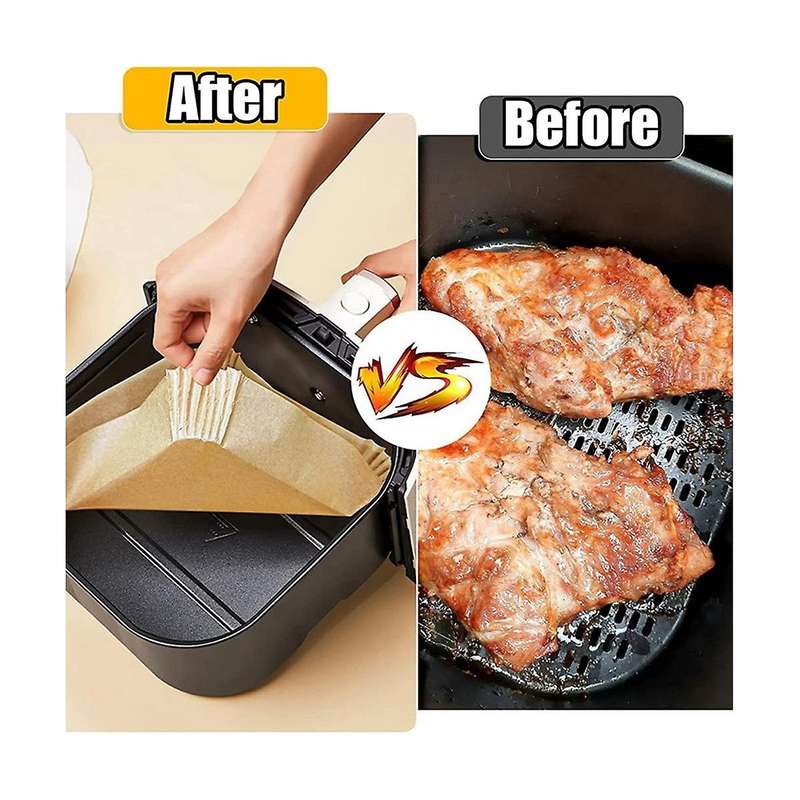 Special Paper Square Household Oil-absorbing Paper Tray Food-grade Silicone Oil Paper Tray