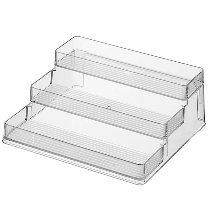 Spice Rack Kitchen Pantry Step Shelf Cabinet Organizer, Spice and Food Kitchen Cabinet Pantry Shelf