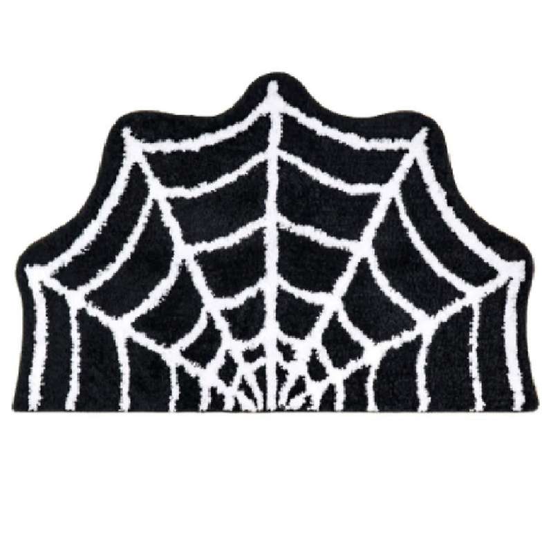 Spider Web Bath Mat Halloween Bath Mat Non- Rugs Spiderweb Rug Doormat Floor Mat Carpet Rug Home Ba