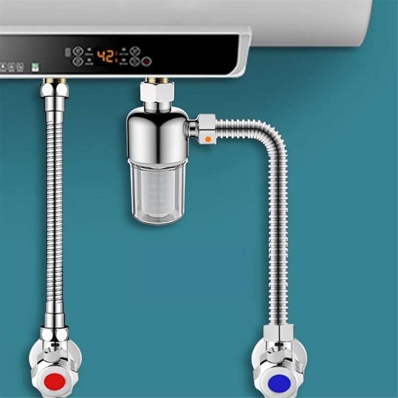 Spin Down Sediment Filter, Reusable Sink Water Filter, for Water Heater Washing Machine Dishwasher
