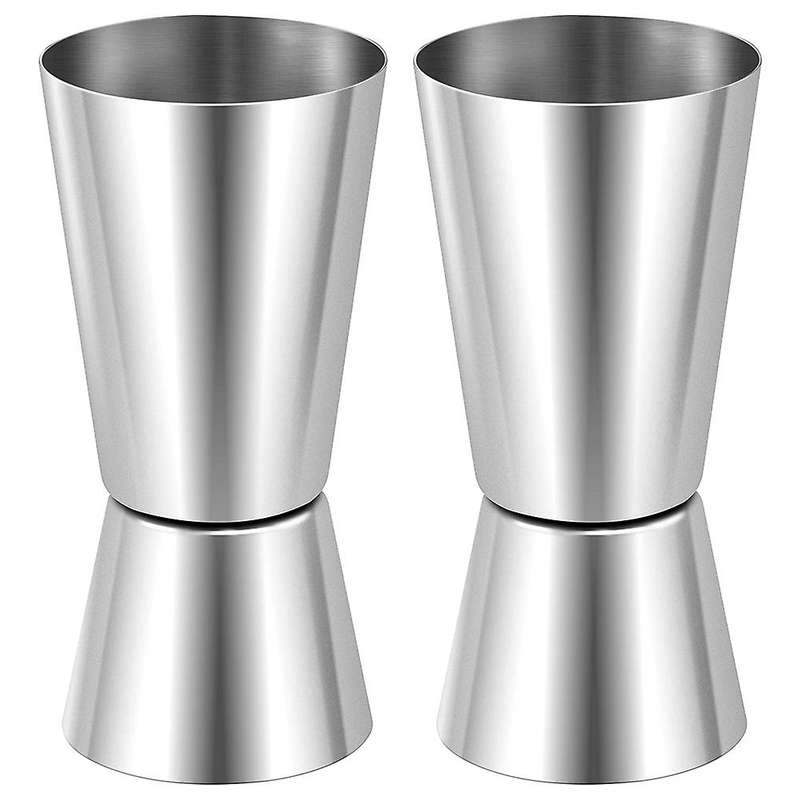 Spirit Measures 25ml/50ml, Shot Measure Drinks Jigger Craft Dual Drinks Measuring Cup for Party Win