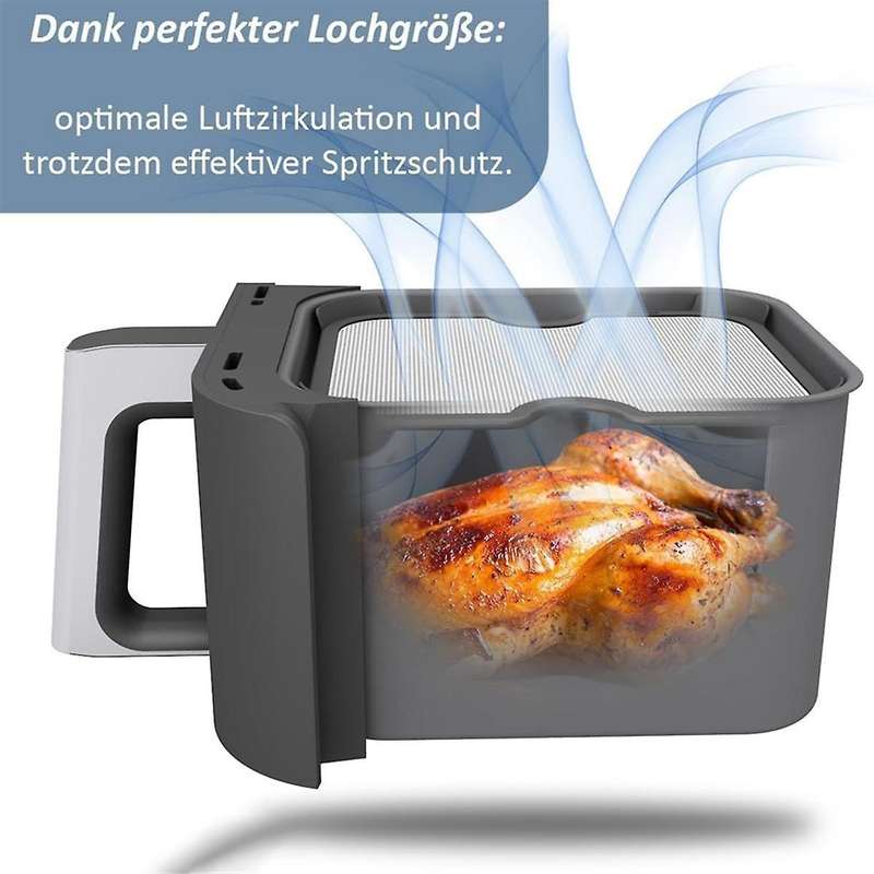Splash Guards, Effective Grease Splash Guard, for Foodi MAX Zone AF400EU & AF451EU Hot Air Fryer