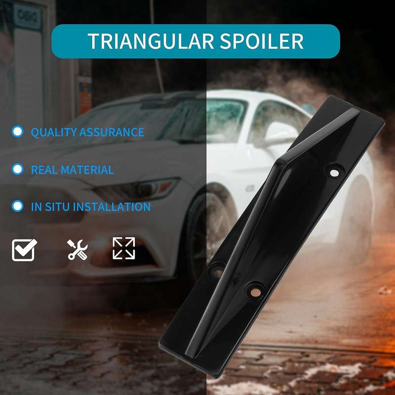 Spoiler Car Back Bumper Universal Car Rear Bumper Lip Diffuser Fin