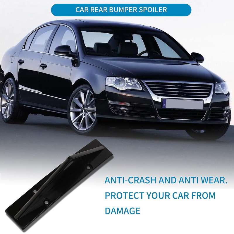 Spoiler Car Back Bumper Universal Car Rear Bumper Lip Diffuser Fin