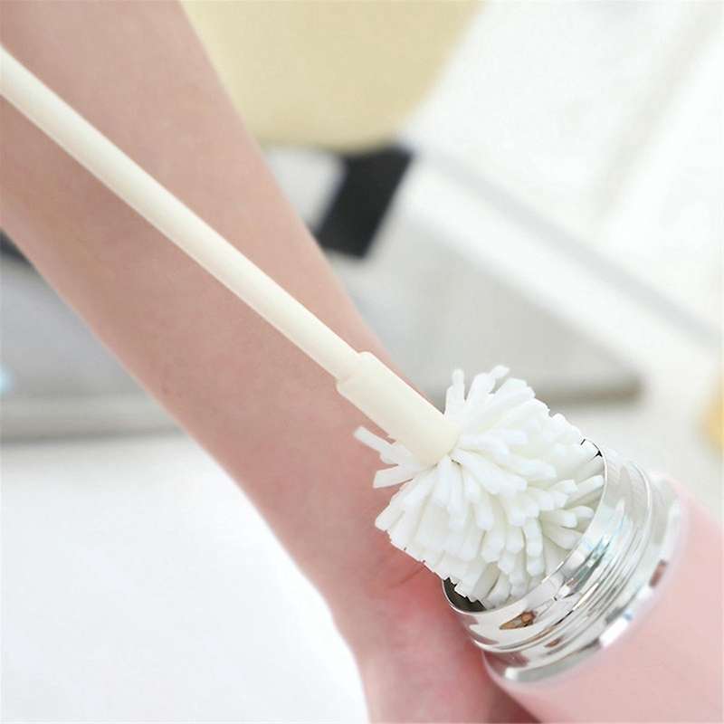 Sponge Brush Short Handle Cup Scrubber Cleaner Kitchen Cleaning Tool Bottle