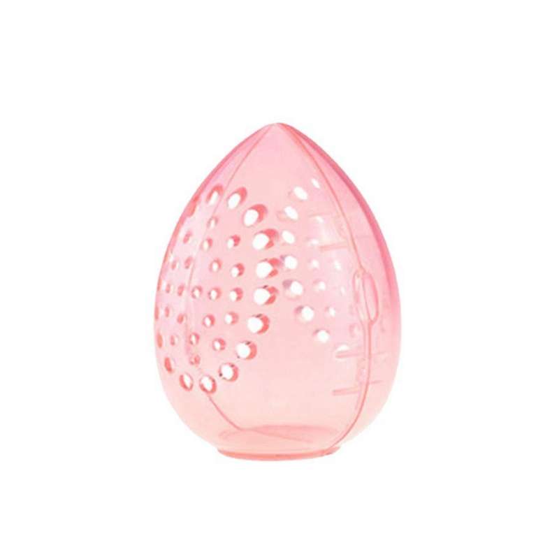 Sponge Storage Box Makeup Powder Puff Empty Egg Shaped Transparent Powder Puff Makeup Storage Box