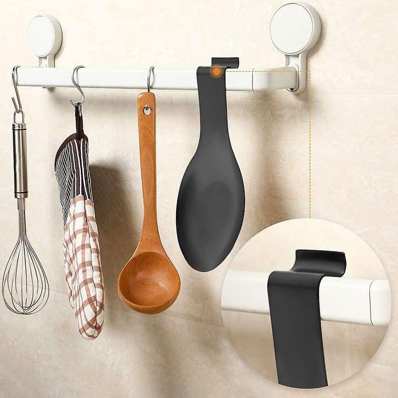 Spoon Rest for Kitchen Counter Cooking Utensil Rest Spoon Ladle Holder for Stove Top Rust Resistant