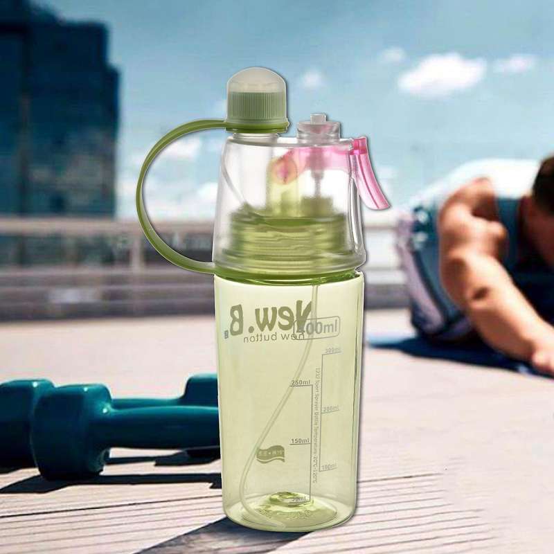 Sport Bottle Spray Bottle Bicycle Spray Water Gym Beach Bottle Leak-Proof Drinking Cup Sports Portab