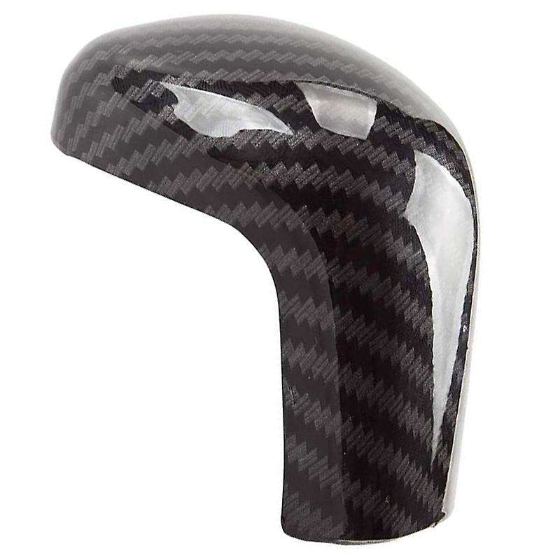 Sport Style Carbon Fiber Print Auto Gear Shift Knob Cover Trim for Toyota Camry 2018-2020 Avalon Co
