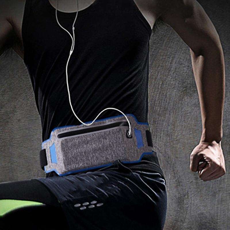 Sports Pockets Running Fitness Pockets Color Frame Flat Belt Outdoor Portable Storage Bag Ultra-Thin