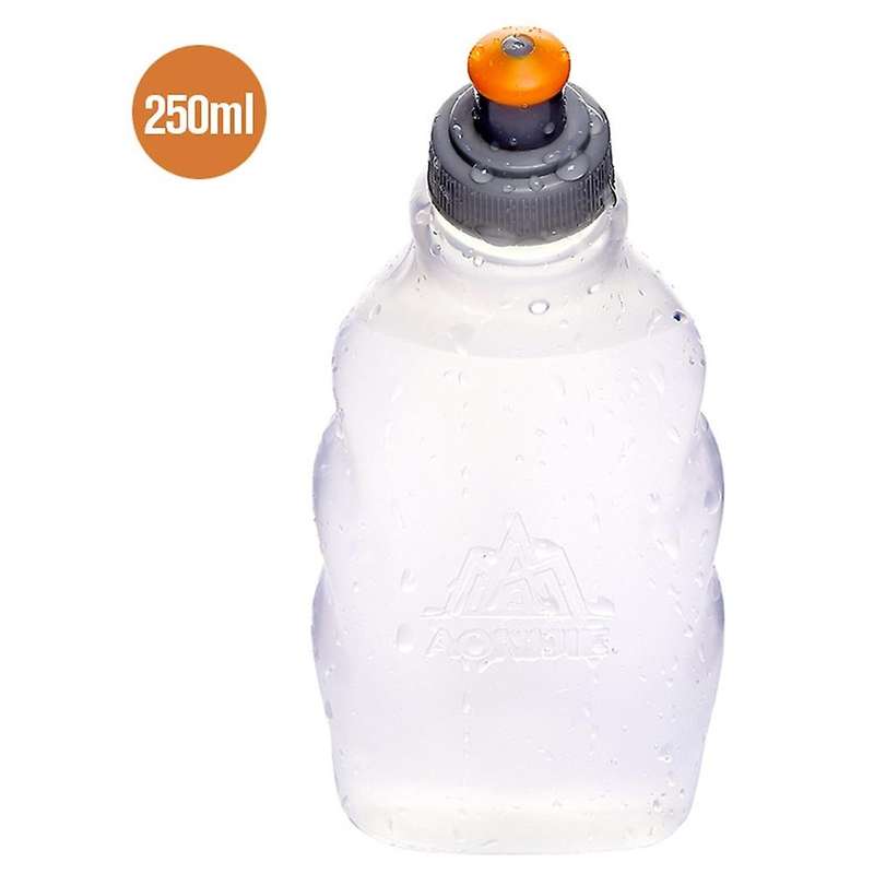 Sports Water Bottle 250Ml Outdoor Water Bag Water Cup with Clip for Marathon, -Country, Cycling, Ski