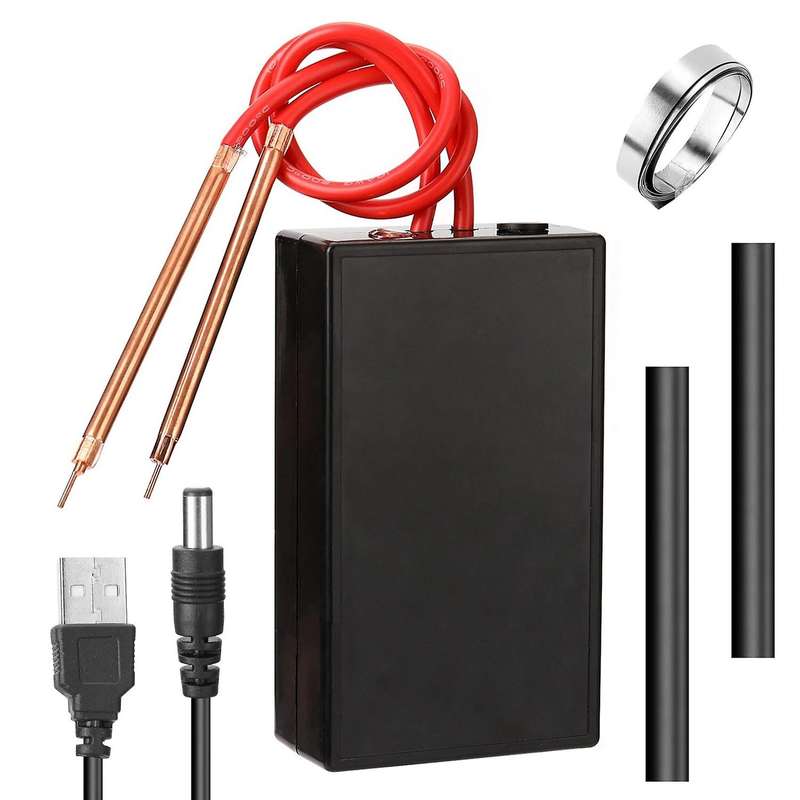 Spot Welder Portable 6 Gears Adjustable Mini Spot Welding Machine for 18650 Battery Spot Welding Mac