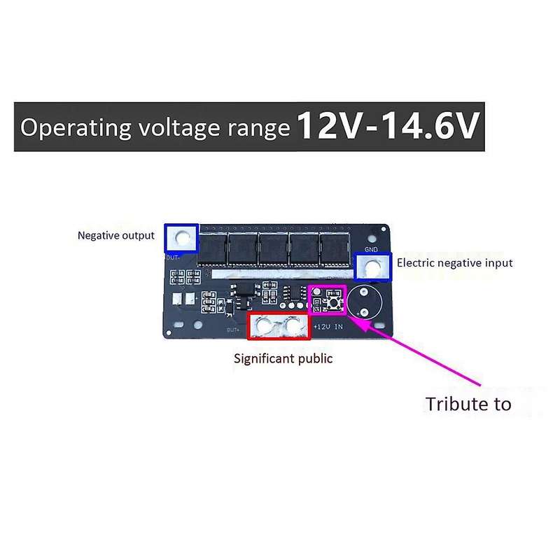 Spot Welding Machine Accessories, Welding Pen Accessories, 12V Battery Spot Welding Machine, Circuit