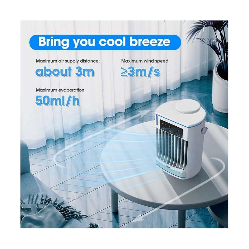 Spray Cooler 500ml Household Atomization Humidifier Usb Plug-in Three-speed Desktop Water-cooled Ai