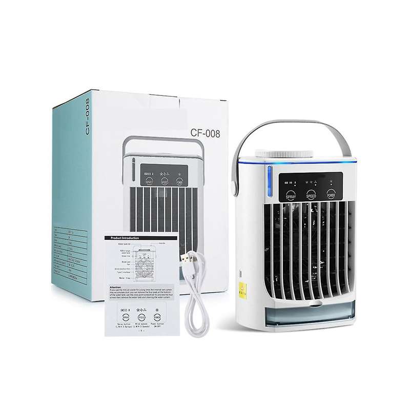Spray Cooler 500ml Household Atomization Humidifier Usb Plug-in Three-speed Desktop Water-cooled Ai