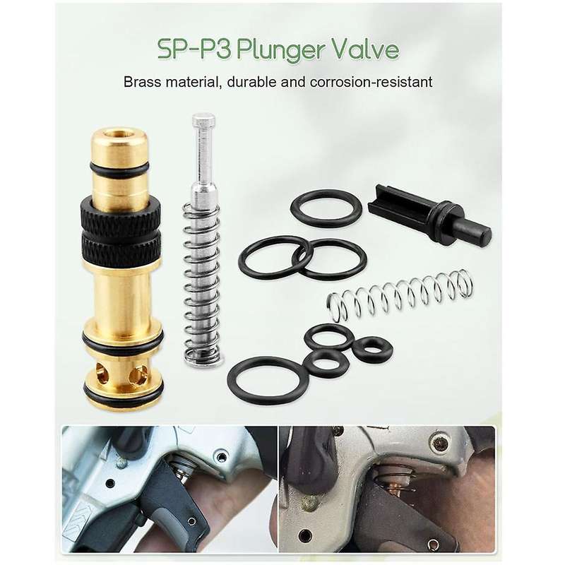 SP-P2 SP-P3 Plunger Valve and Trigger Valve Assembly, Fit for NR83A NR83A2 NR83A2(S) NR83A3 884- 875