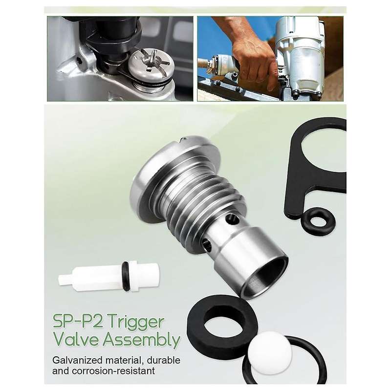 SP-P2 SP-P3 Plunger Valve and Trigger Valve Assembly, Fit for NR83A NR83A2 NR83A2(S) NR83A3 884- 87