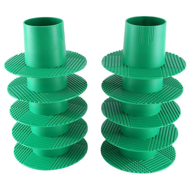 Sprinkler Head Protection (10-pack) Sprinkler Donut, Lawn Sprinkler Guard, Plastic Donuts for Sprin