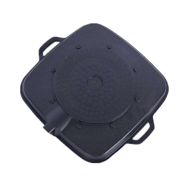 Square Barbecue Plate Korean Barbecue Dish Stone Coating Household Wild Portable Barbecue Dish Bakin