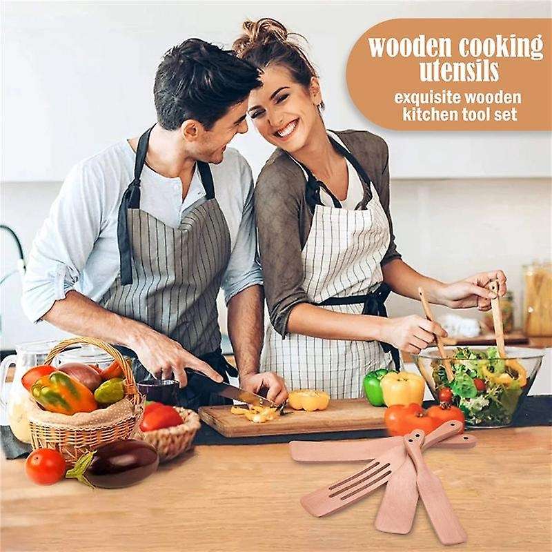 Spurtles ,cooking Utensils, Wooden Spoons for Cooking,spatula Kitchen Utensils Set